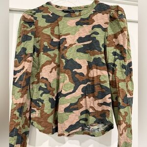 Veronica Beard Camo Shirt